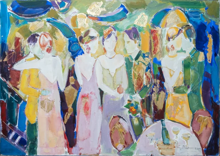 “Carnival” - oil on canvas painting