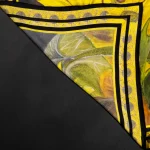 “Davinci Sunflowers” - Wearable Art in Silk