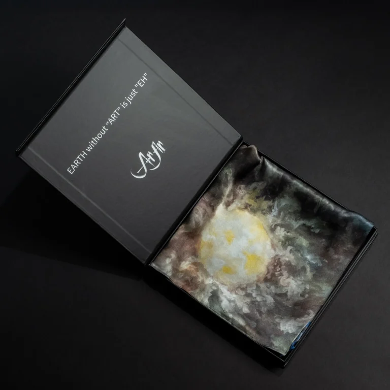 “Decomposition” - Wearable Art in Silk