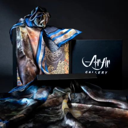 “Decomposition” - Wearable Art in Silk