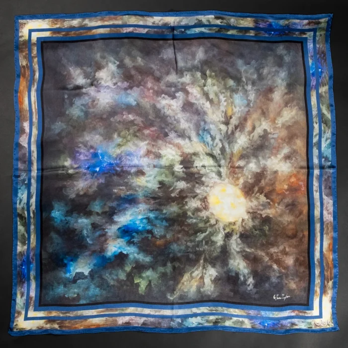 “Decomposition” - Wearable Art in Silk