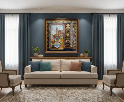 “A Longing of The Soul” - oil on canvas painting