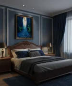 “Keeper of Dangerous Dreams” - oil on canvas painting