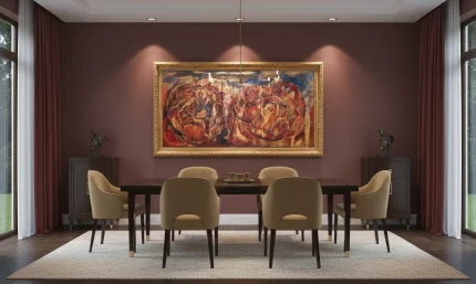 “A Longing of The Soul” - oil on canvas painting