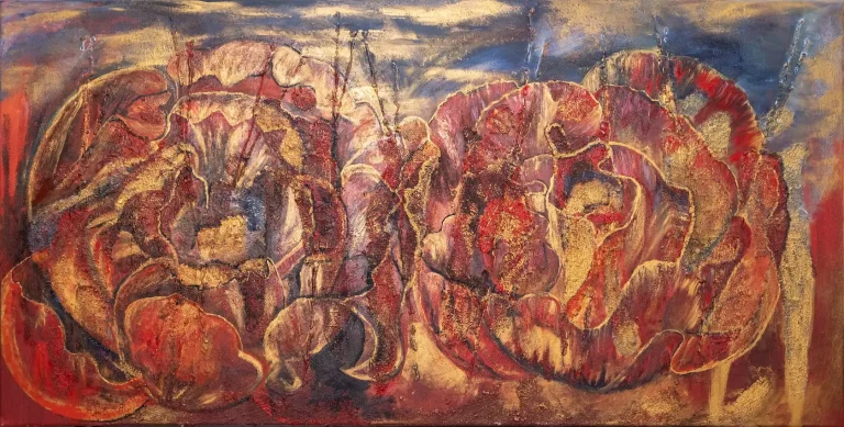 “A Longing of The Soul” - oil on canvas painting