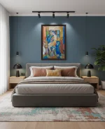 “Lovers” - oil on canvas paintin