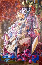 "Melody" - oil on canvas painting