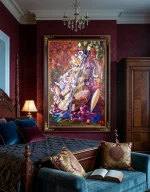 "Melody" - oil on canvas painting