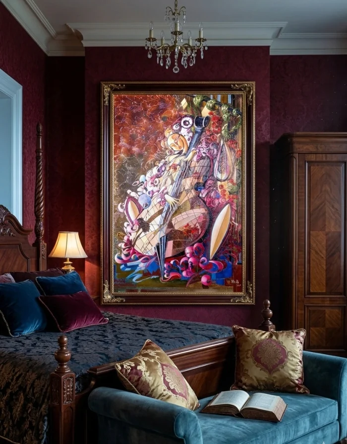 "Melody" - oil on canvas painting