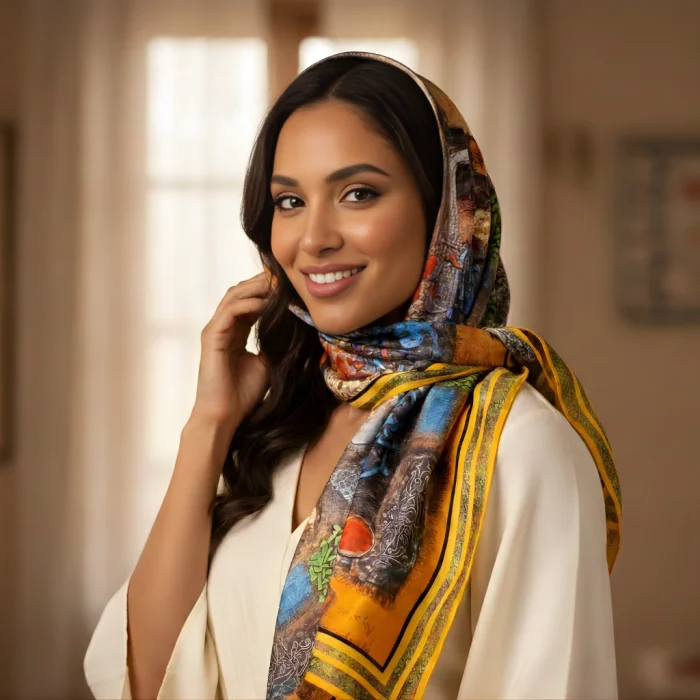 “Nostalgia” - Wearable Art in Silk