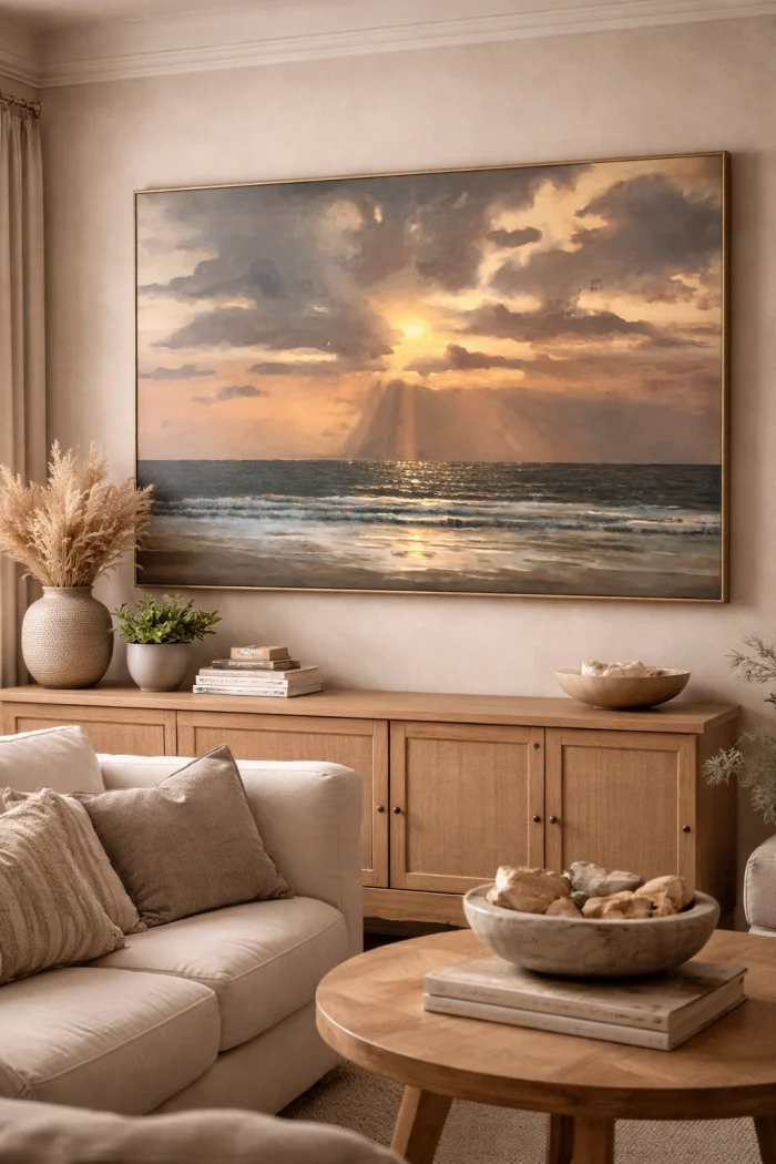 "Rays of Hope" - oil on canvas painting - Image 2