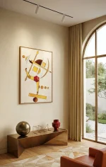 "The Archer", acrylic painting by Zakar Zohrabyan